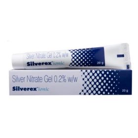 Заживляющий гель от ожогов с ионами серебра Сильверекс (Silver Nitrate Gel) Silverex 20 гр